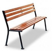 Лавочка со спинкой Прима