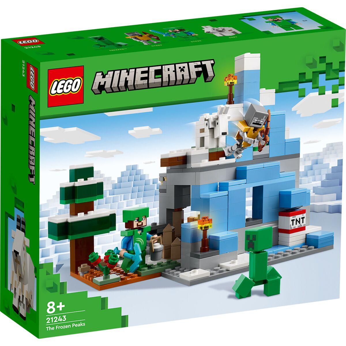 LEGO Minecraft 21243 Ледяные вершины, конструктор ЛЕГО - фото 1 - id-p106173786