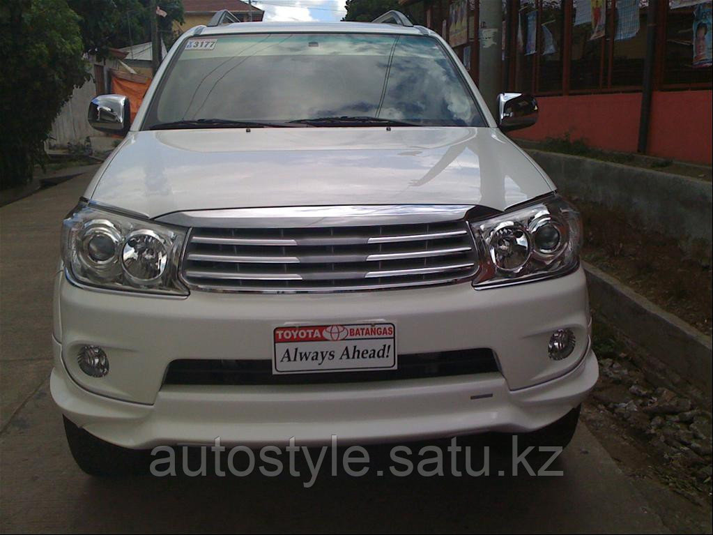 Решетка Toyota Fortuner 2009+ г.в. "в линии"