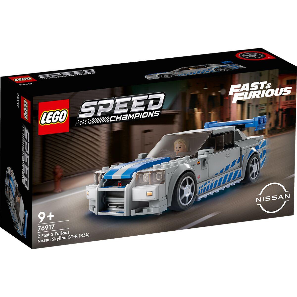 LEGO Speed Champions 76917 Nissan Skyline GT-R  R34, конструктор ЛЕГО