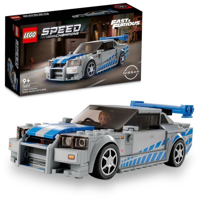 LEGO Speed Champions 76917 Nissan Skyline GT-R R34, конструктор ЛЕГО - фото 4 - id-p106173875