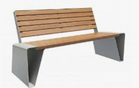 Лавочка со спинкой Энигма