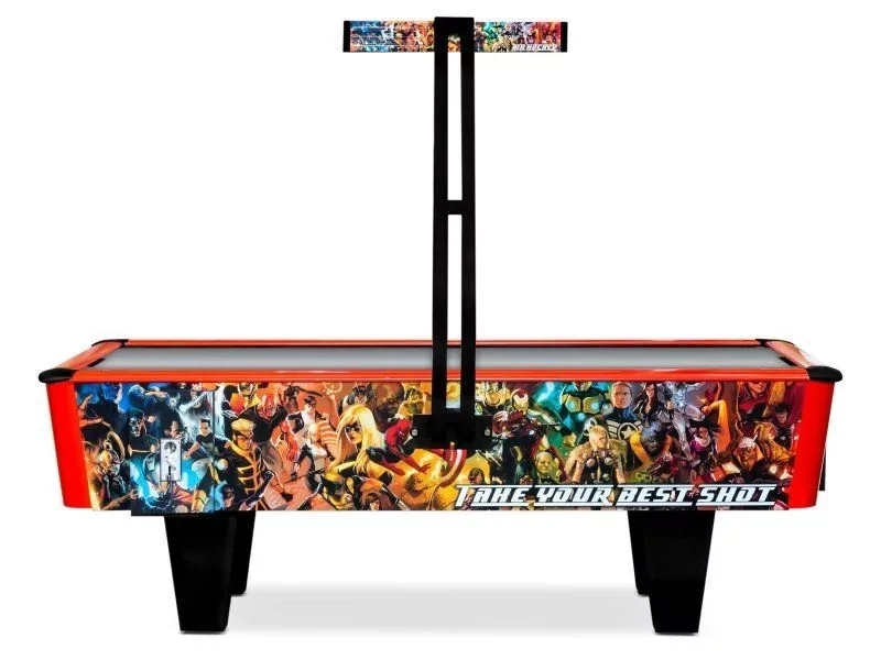 Игровой стол - аэрохоккей "Marvel" 8 ф (жетоноприемник) - фото 1 - id-p106175352