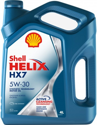 Helix HX7 5W-30 4Л - фото 1 - id-p106176767