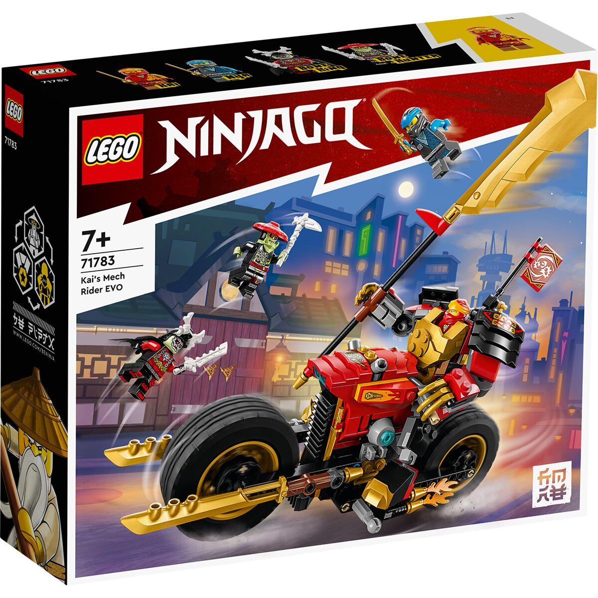 LEGO NINJAGO 71783 Робот Кая на мотоцикле EVO, конструктор ЛЕГО - фото 1 - id-p106176821