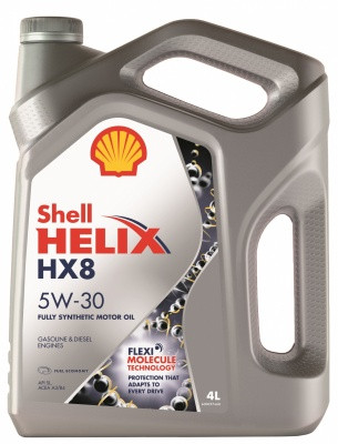 Helix HX8 Synthetic 5W-30 4Л - фото 1 - id-p106176953