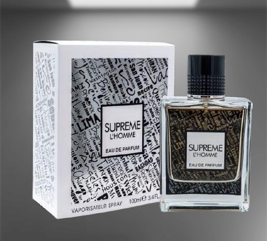 Мужские духи Fragrance World Supreme L'Homme Fragrance World Supreme L'Homme 100 мл - фото 1 - id-p106177133