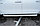Пороги труба d63 с листом (лист алюм, проф. нерж)(вариант 1) Toyota Hilux 2020-по н.в, фото 2