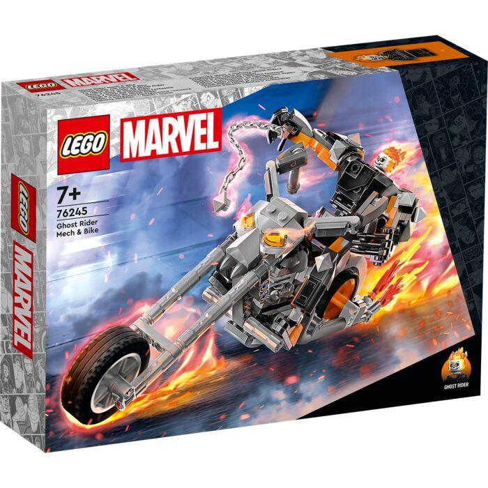 LEGO  Super Heroes 76245 Призрачный гонщик с роботом и мотоциклом, конструктор ЛЕГО