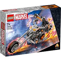 LEGO  Super Heroes 76245 Призрачный гонщик с роботом и мотоциклом, конструктор ЛЕГО