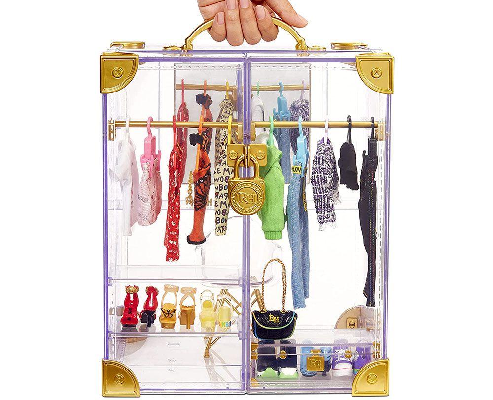 Шкаф с одеждой и обувью Rainbow High Deluxe Fashion Closet