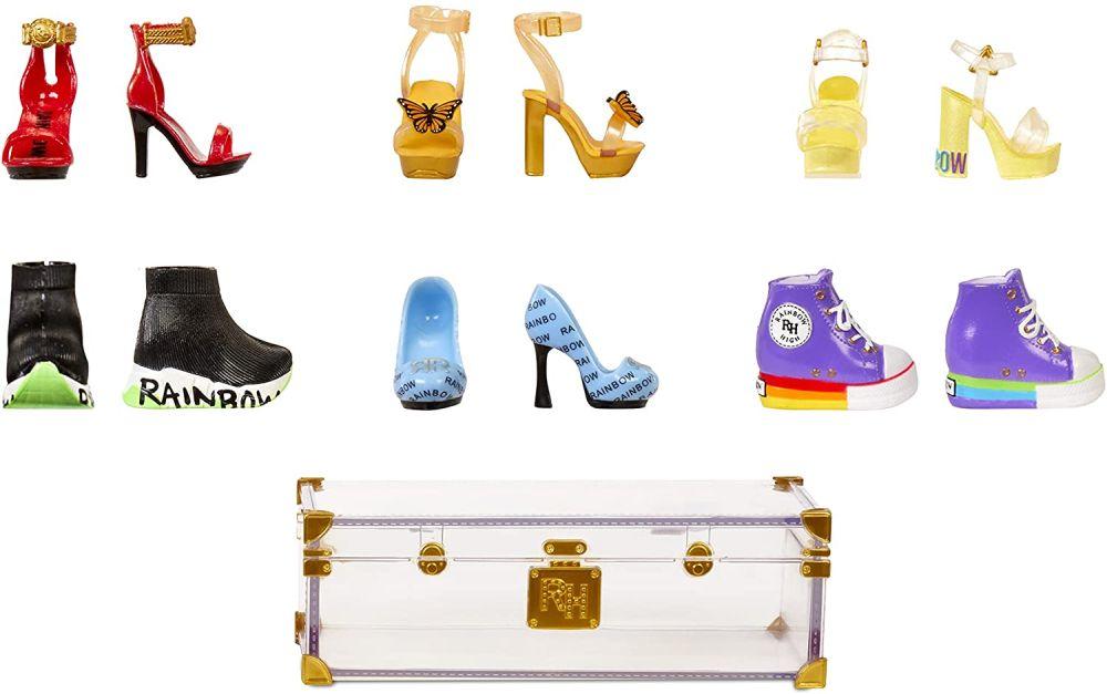Шкаф с одеждой и обувью Rainbow High Deluxe Fashion Closet - фото 3 - id-p106177198