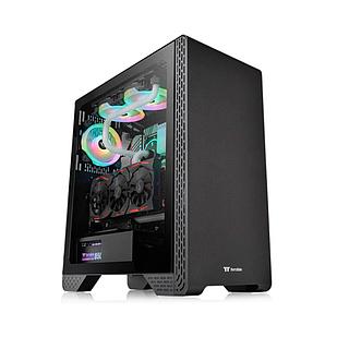 Компьютерный корпус Thermaltake S300 TG Black без Б/П