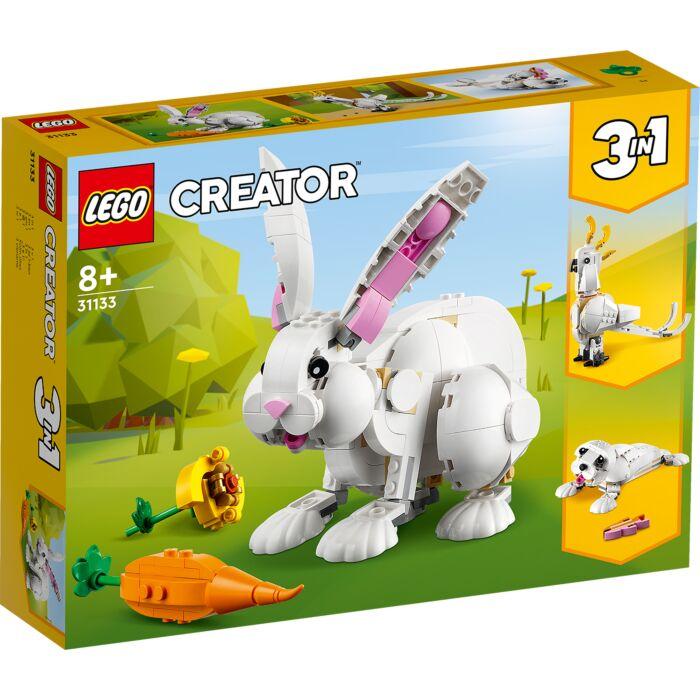 LEGO Creator  31133 Белый кролик, конструктор ЛЕГО