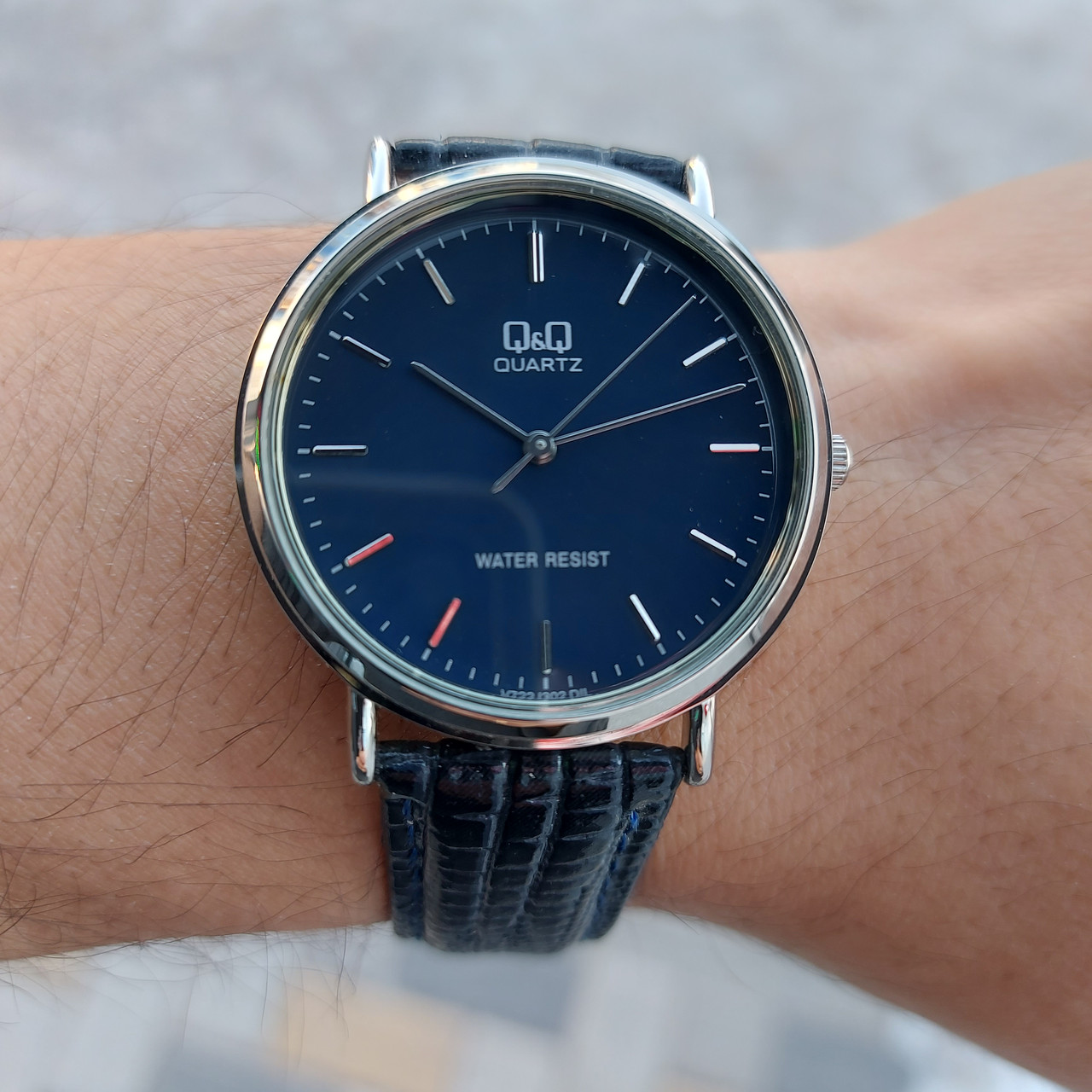 Японские мужские наручные часы Q&Q V722-302. Гарантия. Кварцевые., фото 1