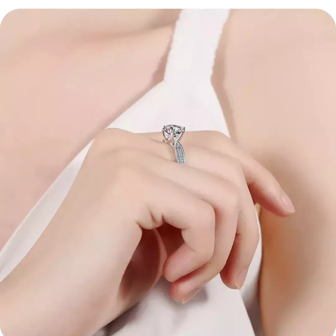 Серебряное кольцо "Элизи" - фото 2 - id-p95234837