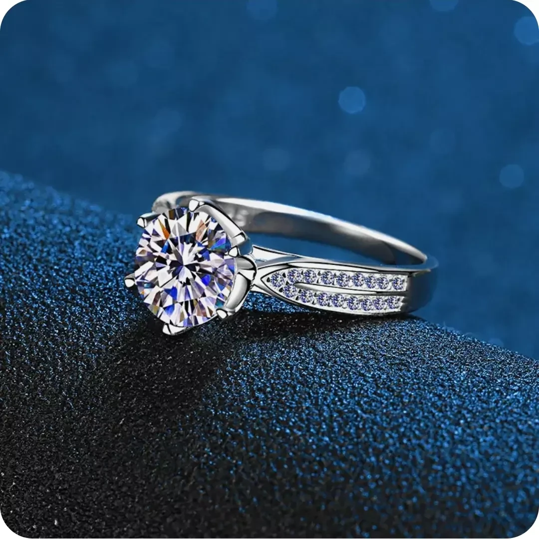 Серебряное кольцо "Элизи" - фото 4 - id-p95234837