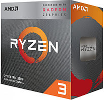 Процессор AMD Ryzen 3 3200G 3,6ГГц (4,0ГГц Turbo), AM4, 4/4/8, L3 4Mb with Vega 8 Graphics, 65W BOX