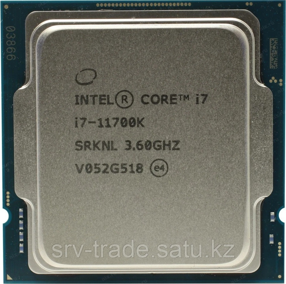 CPU Intel Core i7-11700K 3,6GHz (5,0GHz) 16Mb 8/16 Rocket Lake Intel® UHD 750 125W FCLGA1200 BOX