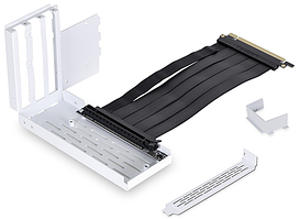 Райзер-кабель Lian Li Vertical GPU Bracket Kit PCI-e 3.0 G89.011DE-1W.00 White