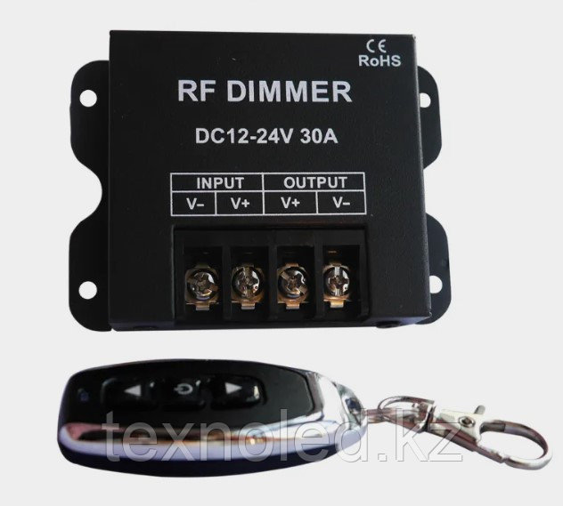Диммер с пультом 12-24V 30A 360W купить в Алматы по низкой цене