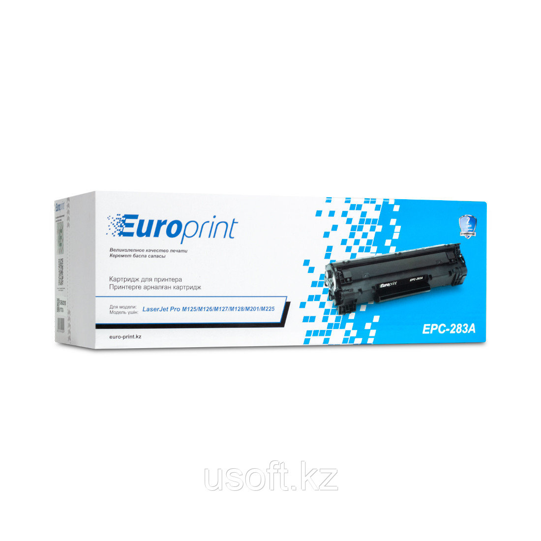 Картридж Europrint EPC-CF283A - Black для принтеров HP LaserJet Pro M125/M126/M127/M128/M201/M225 - фото 1 - id-p106182701
