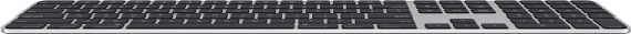 Клавиатура Apple Magic Keyboard with Touch ID and Numeric Keypad серый - фото 2 - id-p106182760