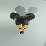 Маска "Mickey Mouse" черно/золотой, фото 4