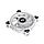 Кулер для компьютерного корпуса Thermaltake Riing Quad 12 RGB White (3-Fan Pack), фото 2