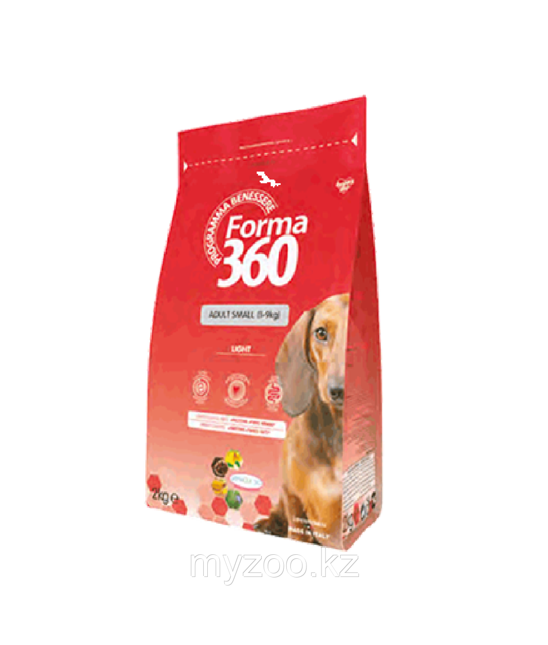 Forma 360 Light Small  Adult  для собак мелких пород,курица/рис,2кг