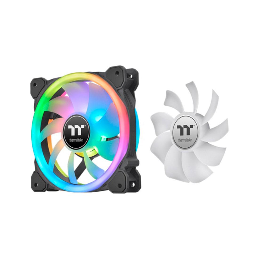 Кулер для компьютерного корпуса Thermaltake SWAFAN 14 RGB Radiator Fan TT Premium Edition (3-Fan Pack)