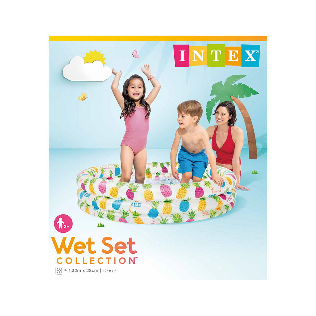 Надувной бассейн детский Intex 59431NP - фото 3 - id-p106193774