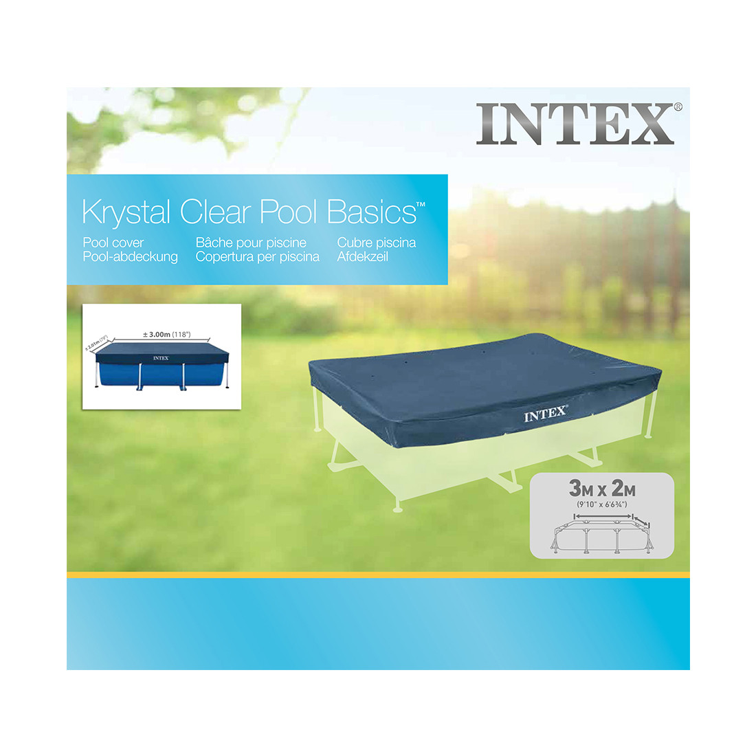 Тент для бассейна Intex 28038 - фото 3 - id-p106193802