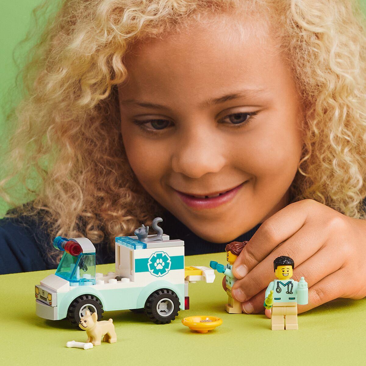 LEGO City 60382 Спасательный фургон ветеринара, конструктор ЛЕГО - фото 7 - id-p106195730
