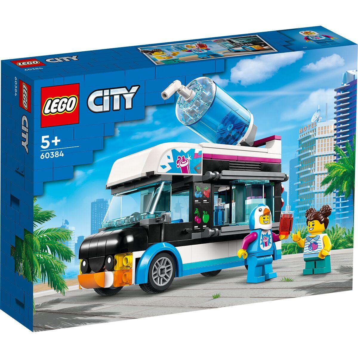 LEGO City 60384 Фургон-Пингвин, конструктор ЛЕГО - фото 1 - id-p106196046