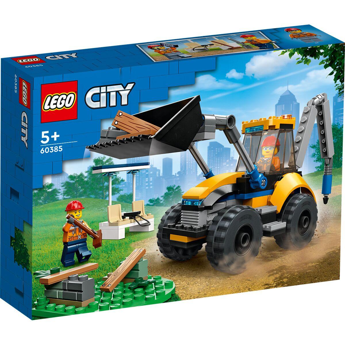 LEGO City 60385 Бульдозер, конструктор ЛЕГО - фото 1 - id-p106196072