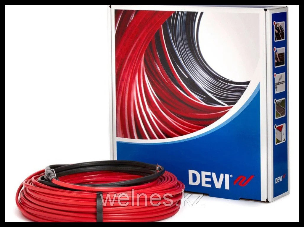Греющий двухжильный кабель DEVIflex 20T - 163 м. (DTIP-20, длина: 163 м., мощность: 3180 Вт)