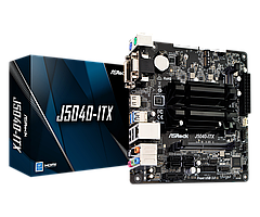 Материнская плата ASRock J5040-ITX Quad-Core J5040