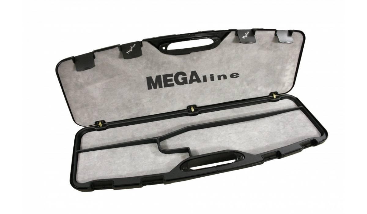 Футляр MEGALINE (82x25x8cм)(черный)(4 защелки) для гладкоствольного двуствольного оружия - фото 1 - id-p106200550