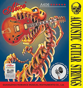 Струны для акустической гитары Alice A406-L