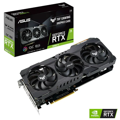 Видеокарта ASUS GeForce RTX3060 Ti OC TUF-RTX3060TI-O8GD6X-GAMING