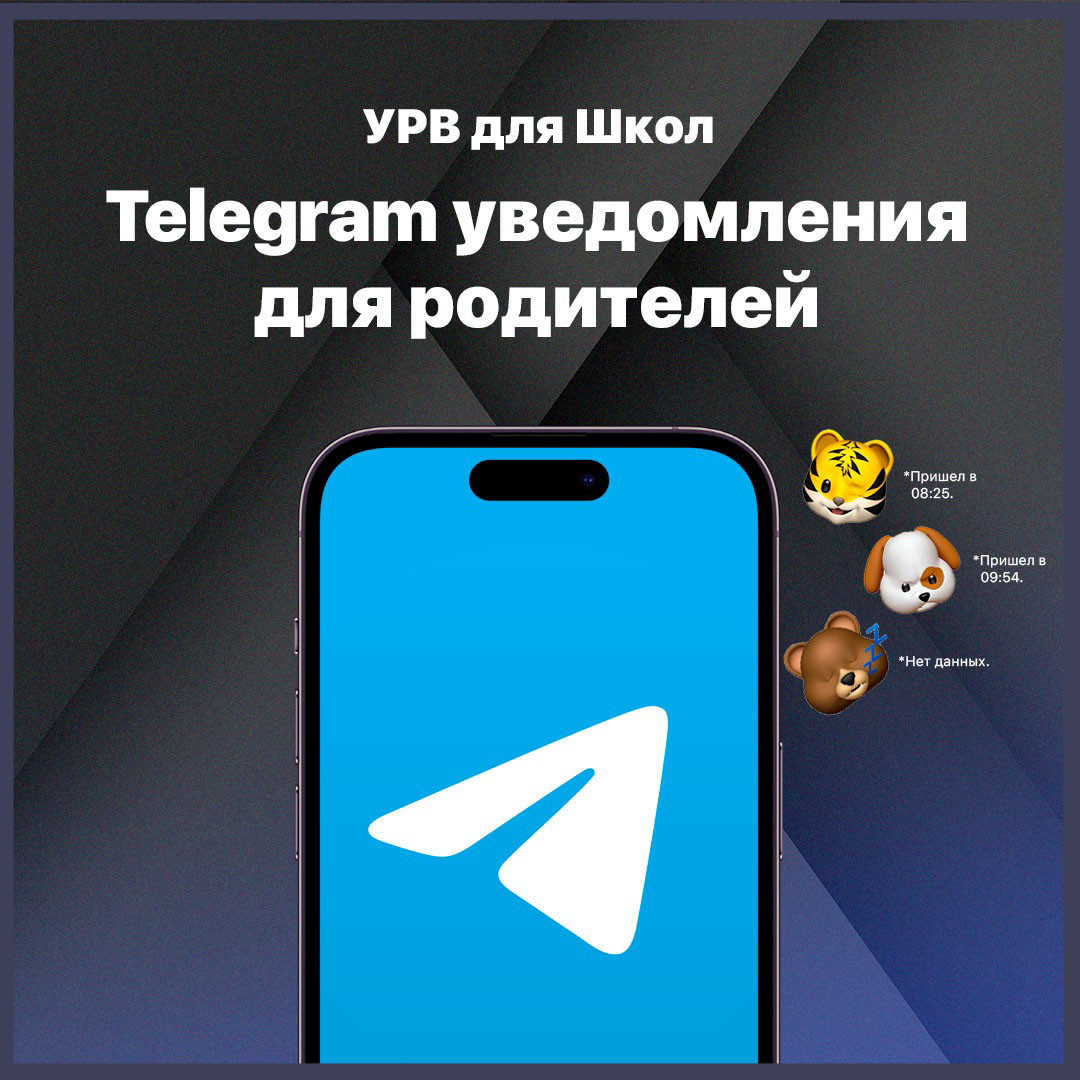 На базе контроллера RusGuard реализована интеграция с Telegram