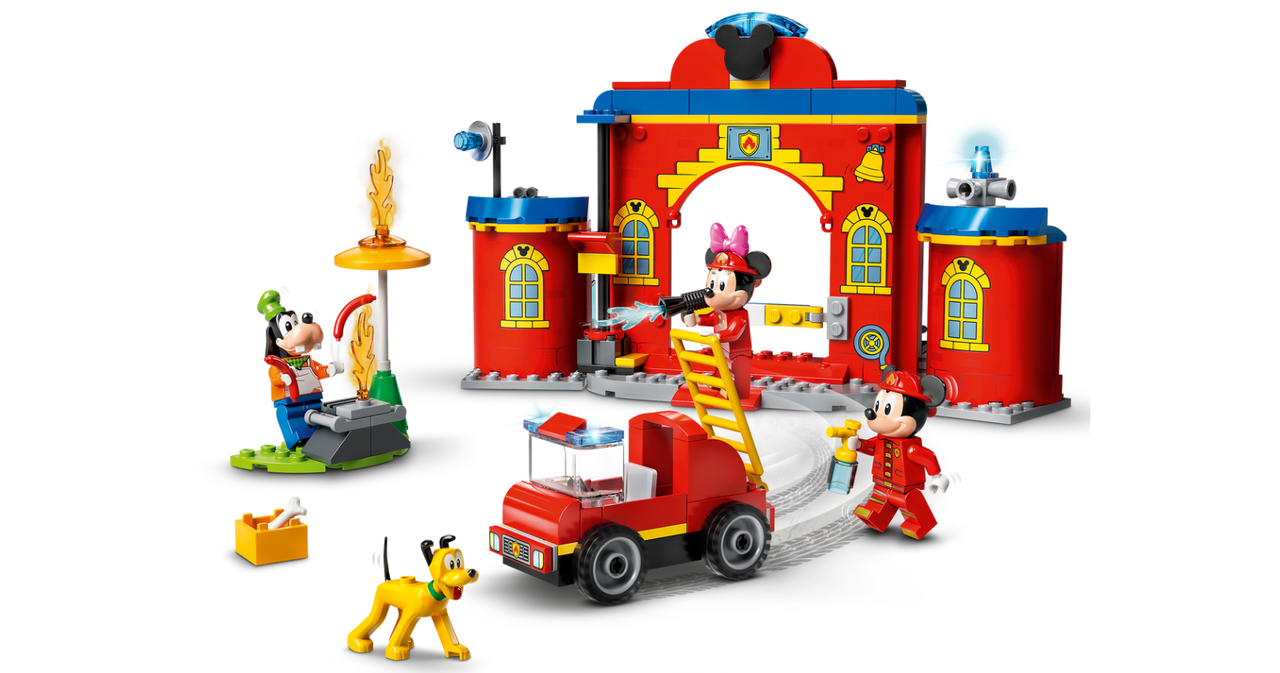 10776 Lego Disney Пожарная часть и машина Микки и его друзей, Лего Дисней - фото 3 - id-p95484351