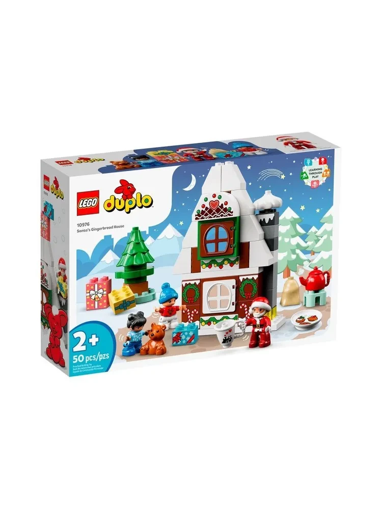 10976 Lego Duplo Пряничный домик Деда Мороза, Лего Дупло