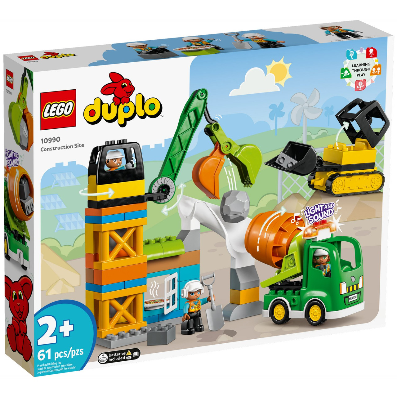 10990 Lego Duplo Строительная площадка, Лего Дупло