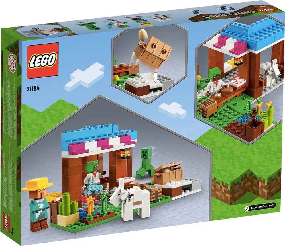 21184 Lego Minecraft Пекарня, Лего Майнкрафт - фото 2 - id-p104993558