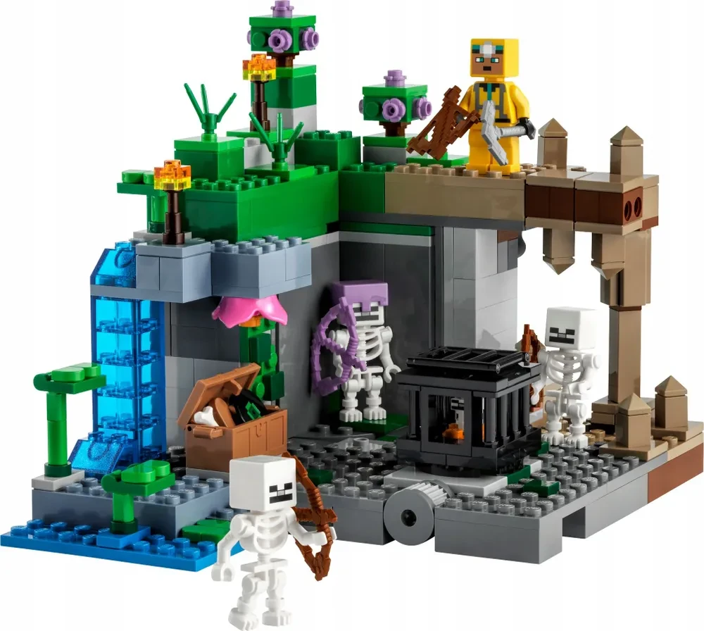21189 Lego Minecraft Подземелье скелета, Лего Майнкрафт - фото 3 - id-p104993561