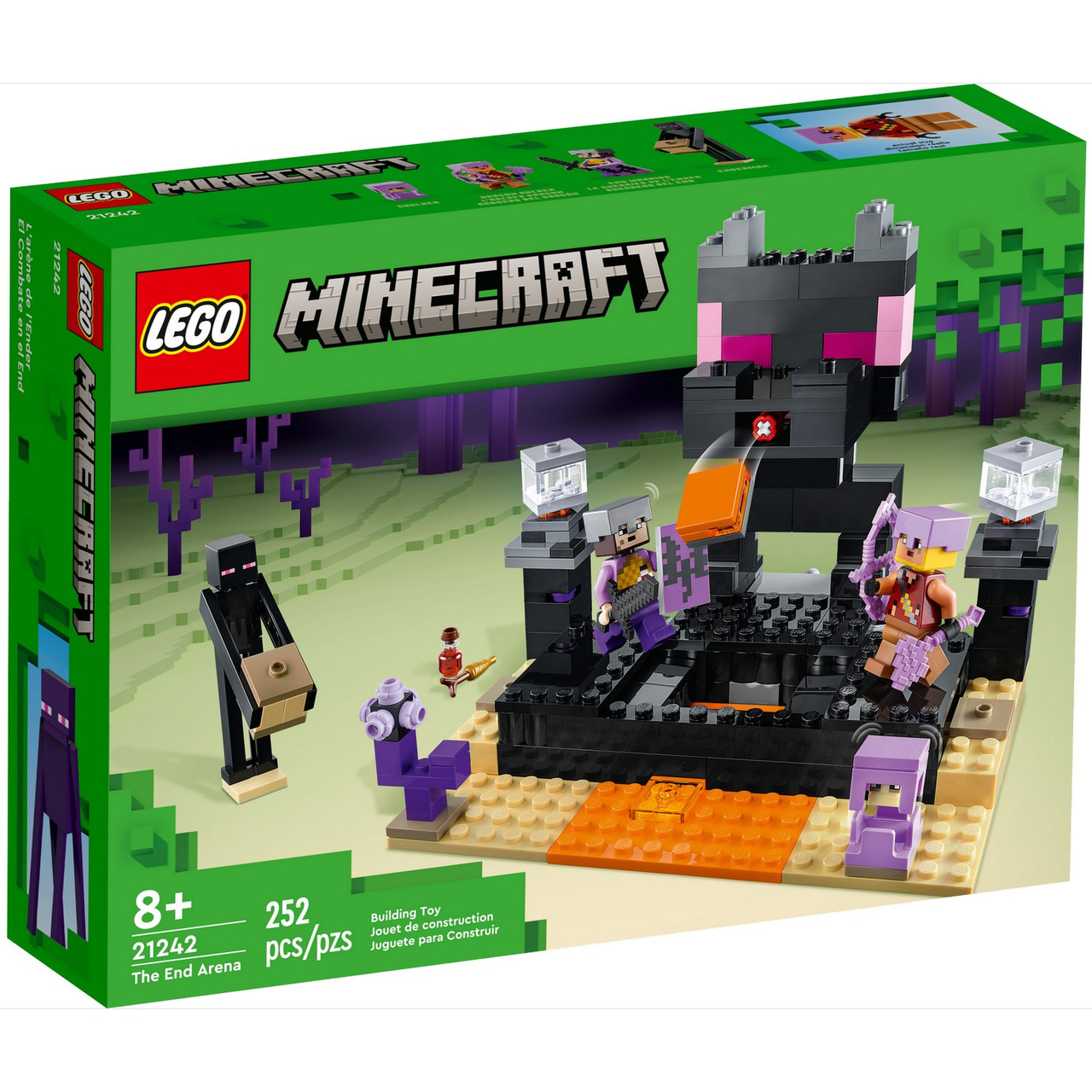 21242 Lego Minecraft Арена в Крае Лего Майнкрафт - фото 1 - id-p105910297