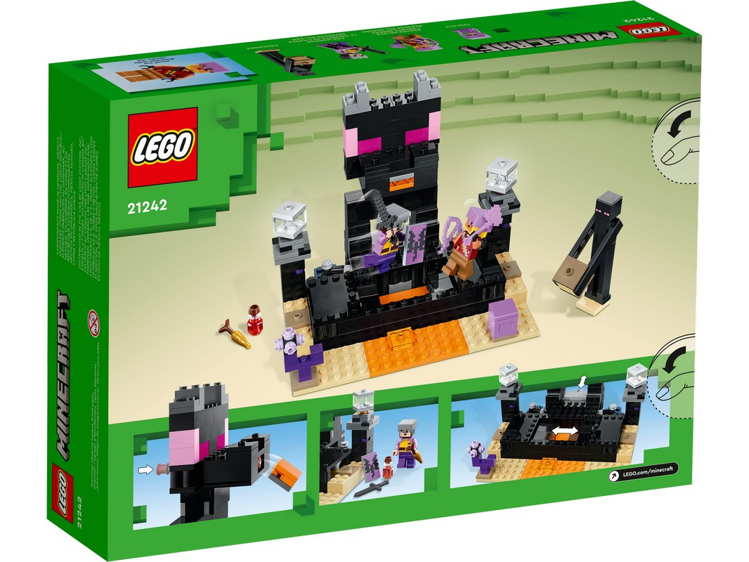 21242 Lego Minecraft Арена в Крае Лего Майнкрафт - фото 2 - id-p105910297