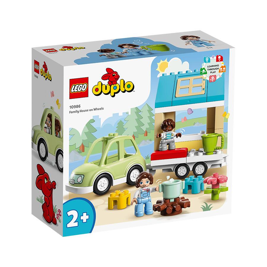 LEGO DUPLO 10986 Семейный дом на колесах, конструктор ЛЕГО